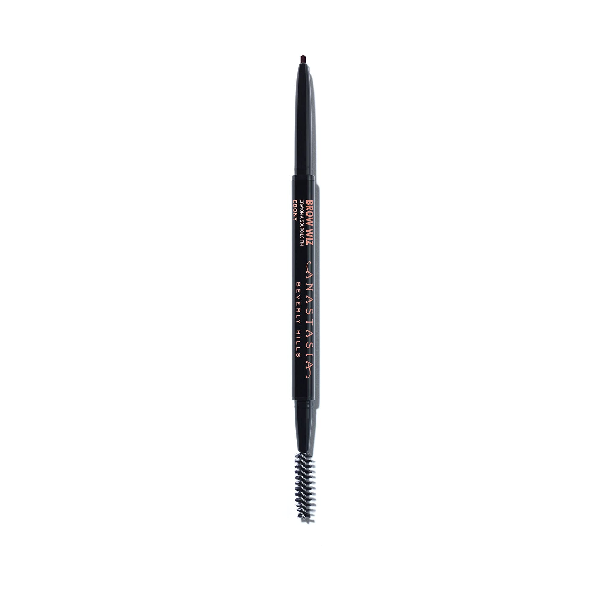 Anastasia Beverly Hills Brow Wiz - Ebony for Women 0.003 oz | Ultra-Precise Eyebrow Pencil