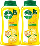 Dettol Fresh Anti-Bacterial Body Wash Twin Pack (Citrus & Orange Blossom)