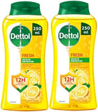 Dettol Fresh Anti-Bacterial Body Wash Twin Pack (Citrus & Orange Blossom)