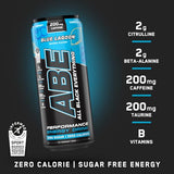 All Black Everything Pre-Workout Energy Drink - 12 Pack | Blue Lagoon
