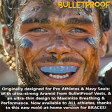 Bulletproof Sports Mouthguard - Ultra-Thin, Breathable, 3X Stronger for Adults & Youth