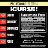 JNX Sports The Curse Pre-Workout: Pina Colada - 250g