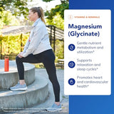 Pure Encapsulations Magnesium Glycinate 90 Capsules - High Absorption Magnesium Supplement