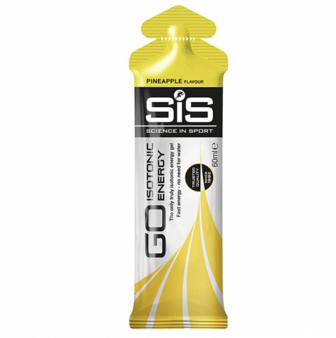 SIS Go Isotonic Energy Gel - Pineapple, 60ml Sachet