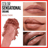Maybelline Color Sensational Hydrating Lipstick - Nearly There - Creamy, Long-Lasting Nude Lip Color