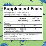 MaryRuth's Organic Black Seed Oil Drops | Immune & Heart Health | 2 Fl Oz