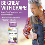 Solaray Grape Seed Extract With Bioflavonoids 60 Vegcaps