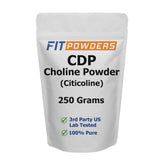 Citicoline Powder (CDP Choline) 250g - Bulk Pure Cognitive Supplement with Scoop