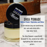 Baxter of California Shea Pomade - Natural Hold & Shine Styling Paste