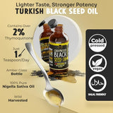 Maju Superfoods Black Seed Oil - 16oz Triple Thymoquinone Cold Pressed Turkish Nigella Sativa