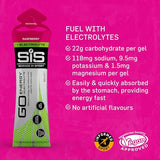 Science in Sport SiS GO Energy + Electrolyte Gel - Raspberry (6 x 60ml)