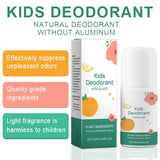 Natural Deodorant for Kids & Teens - Aluminum Free, Alcohol-Free, Paraben Free, 24 Hr Odor Protection, Clean Fresh Scent, Hypoallergenic, 50ml