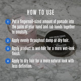 Baxter of California Hard Cream Pomade - Firm Hold for Men and Women