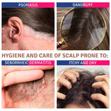 PsoriTIS 10% Urea Shampoo - For Seborrheic Scalp & Psoriasis Care - 120ml + Almond Milk Soap 25g