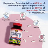 Vitalitown High Absorption Magnesium Complex - Glycinate, Malate, Taurate & Citrate