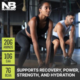 NutraBio Intra Blast: Intra-Workout Amino Fuel (Strawberry Lemon Bomb)