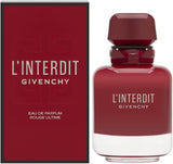 Givenchy L'Interdit Rouge Ultimate Eau de Parfum, Fiery Woody-Floral - 50ml