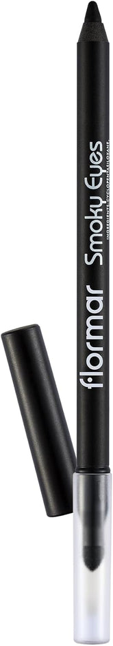 Flormar Smoky Eyes Waterproof Eyeliner 01 Carbon Black | Intense & Long-Lasting