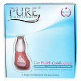 Biotouch Permanent Makeup Liquid Pigment Set - 6 Piece Microblading Kit for Lips & Eyebrows