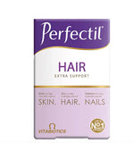 Perfectil Vitabiotics Plus Hair - Advanced Nutritional Support for Hair Health (60 Tablets)