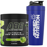 Applied Nutrition Bundle: ABE Pre Workout 375g + 750ml Steel Protein Shaker
