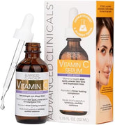 Advanced Clinicals Vitamin C Anti Aging Serum For Dark Spots Uneven Skin Tone Crows Feet And Expression Lines 1 75oz