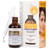 Advanced Clinicals Vitamin C Anti-Aging Serum - Brightening & Hydrating Facial Treatment (52 ml)