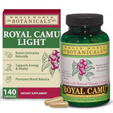 Whole World Botanicals Royal Camu 140 Count - Immune Support Superfruit Supplement