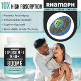 Keyoung Rhamoph Liposomal NAD+ 800mg with Trans-Resveratrol 300mg - Max Absorption for Healthy Aging