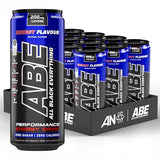 Applied Nutrition ABE Pre Workout Cans - All Black Everything Energy Drink, Sugar-Free Carbonated Beverage