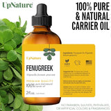 UpNature Fenugreek Oil 2oz - Pure & Natural for Hair Growth, Skin & Digestion