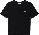 Lacoste Women's TF7300 T-Shirt - Single Pack - Premium Cotton Comfort
