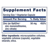 Life Extension Zinc Capsules, 50mg - 90 Vegetarian Capsules