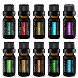 Pure Daily Care Aromatherapy Essential Oil Synergy Blend Set - 10 x 10 ml Therapeutic Grade Blends