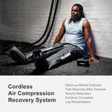 FIT KING Cordless Air Compression Recovery System for Legs - Full Massager for Athletes