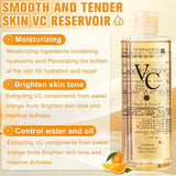 Mhepzol VC Toner - 300ml Vitamin C Moisturizing Toner for Skin Brightening and Hydration