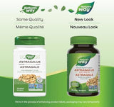Nature's Way Astragalus Root, Traditional Immune Support*, 1,410 mg per 3-Capsule Serving, Non-GMO Project Verified, Vegan, 100 Capsules (Packaging May Vary)