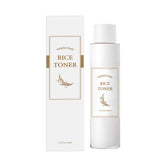 150ml Vegan Rice Toner - K-Beauty Hydrating Toner with Brown Rice Extract for All Skin Types