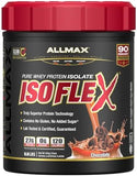 ALLMAX ISOFLEX Pure Whey Protein Isolate, Chocolate, 2 lbs (907 g) - Premium whey isolate for muscle recovery and growth