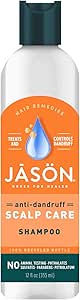 Jason Natural, Anti-Dandruff Scalp Care Shampoo, 12 fl oz (355 ml)