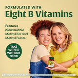 MegaFood Balanced B Complex - 30 Tablets - Whole Food B Vitamins for Energy & Metabolism