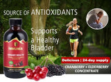 Immunia Urinary Health - Cranberry & Elderberry Concentrate - Natural & Delicious - 5 ml/Day