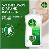 Dettol Original Handwash Refill, Kills 99.9% Germs, Pine Scent 1L