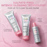 L'Oreal Paris EverPure Glossing Sulfate Free Shampoo with Glycolic Acid for Shine & Smoothness - 6.8 Fl Oz
