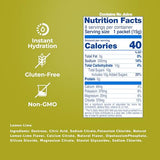 Electrolit Electrolytes Powder Packets Lemon Lime | 8 Pack | Gluten-Free Hydration Drink Mix