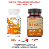 Deva Vegan Omega-3 Flaxseed Oil - 1000mg ALA - 90 Capsules