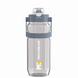 MuscleBlaze Gallon Water Bottle for Adults - Grey (2L)