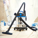 Vacmaster VQ1220SC Vacuum Cleaner - 1250W Industrial Wet/Dry Cleaner with 2-Year Warranty