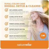 NatureWise, Total Colon Care, Herbal Detox & Cleanse, 60 Vegan Capsules