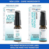 Hyalogic Spa Exfoliating Lactic Acid Serum with Hyaluronic Acid (0.47 fl oz)